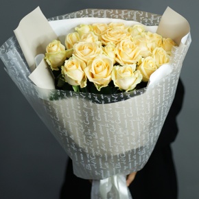 Букет из 19 роз Аваланж (70 см) в Красногорске