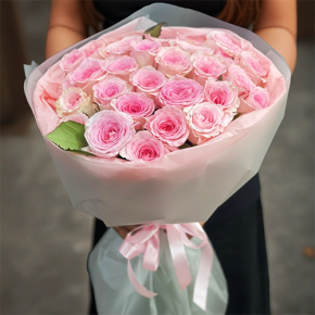Букет из 25 махровых роз (60 см) в Красногорске