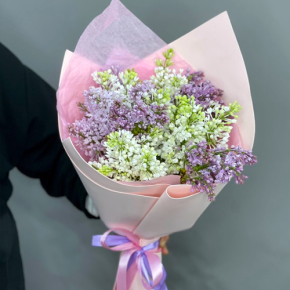 Букет из 11 веток сирени микс в Красногорске