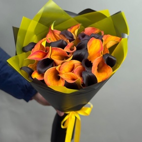 Букет "Карамель" из 29 калл в Красногорске