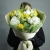 Букет "Фисташка" из роз, хризантем и маттиол в Красногорске