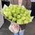 Букет 51 лаймовая роза (40 см) в Красногорске Букет 51 лаймовая роза (40 см) в Красногорске