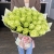 Букет 51 лаймовая роза (40 см) в Красногорске Букет 51 лаймовая роза (40 см) в Красногорске