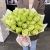 Букет 51 лаймовая роза (40 см) в Красногорске Букет 51 лаймовая роза (40 см) в Красногорске